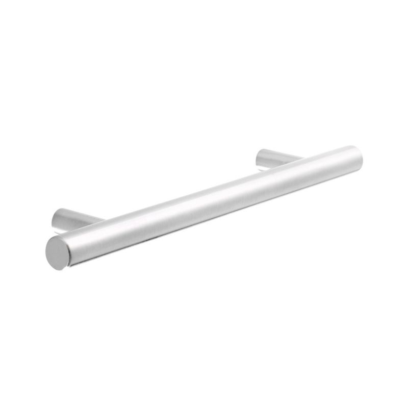 Modern Rod Handles Brushed Nickel Finish 668mm Pack of 2