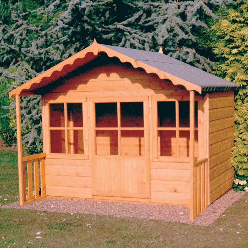 Pixie Playhouse - (H) 1.55m x (W) 1.86m x (D) 1.71m