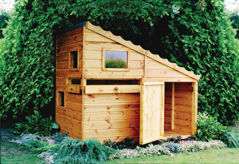 Unbranded Command Post Playhouse - (H) 1.65m x (W) 1.79m x