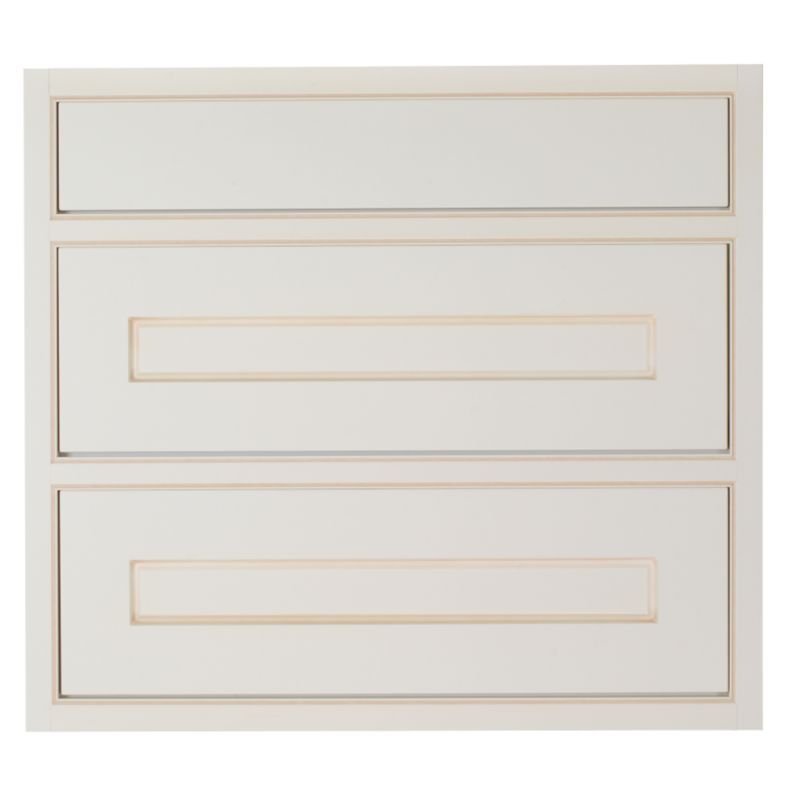 Select Kitchens Woburn 3 Door/Drawer Fronts Pack T Yellow/Cream 800mm