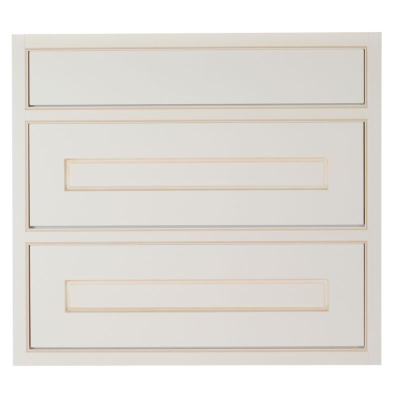 Woburn 3 Door/Drawer Fronts Pack T Yellow/Cream 800mm