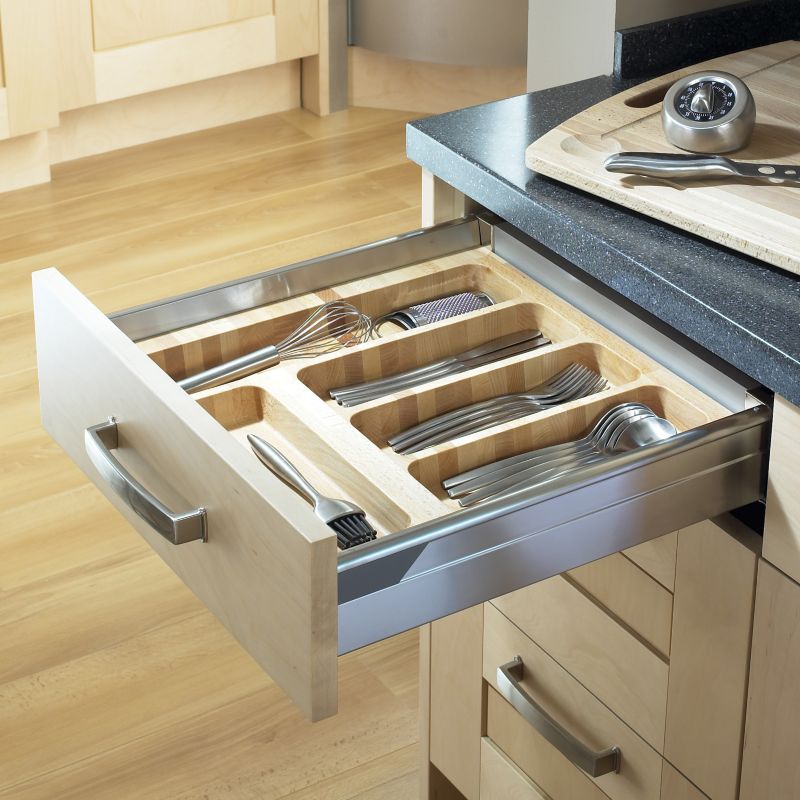 Select Kitchens Select Cutlery Tray Beech