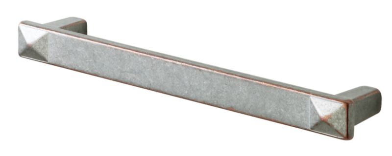 Select Kitchens Pyramid Flat Handle Copper Tinge Effect