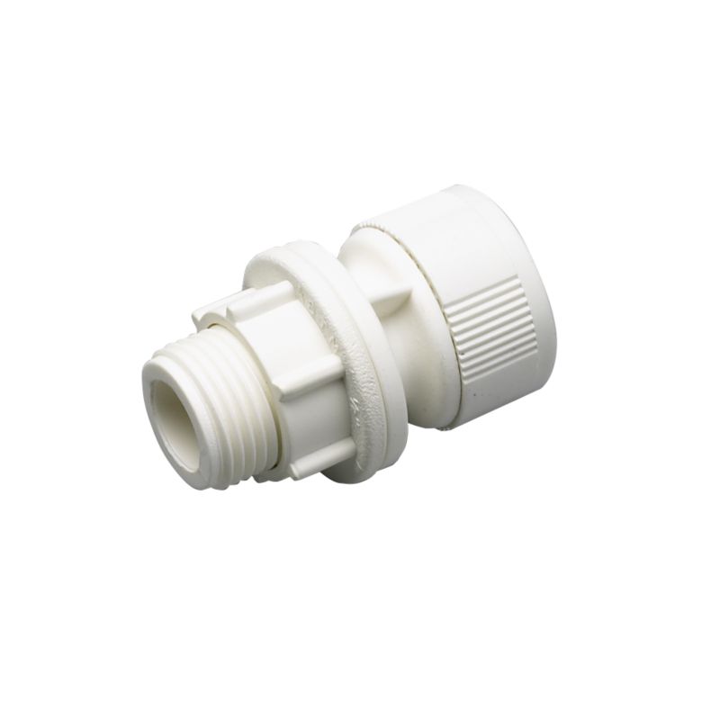 Plumbeasy Pushfit Water Tank Connector Pe15/5 White 5cm