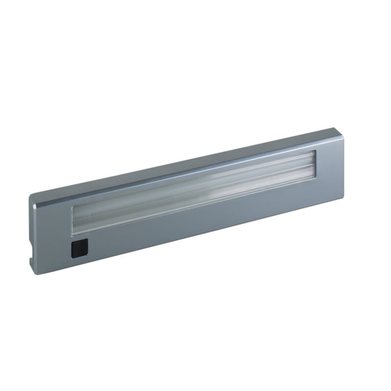 IT Kitchens Silver Effect Fluorescent Light 826.11-0001 Aluminium (H)21 x (W)342mm