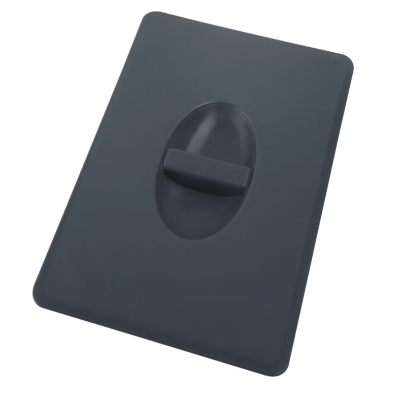 IT Kitchens Plastic Bin Lid Grey (H)16 x (L)140 x (W)213mm