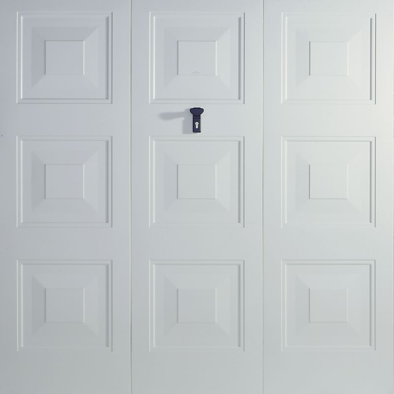 BampQ Boston Door Retractable Plastisol White H198 x W213m