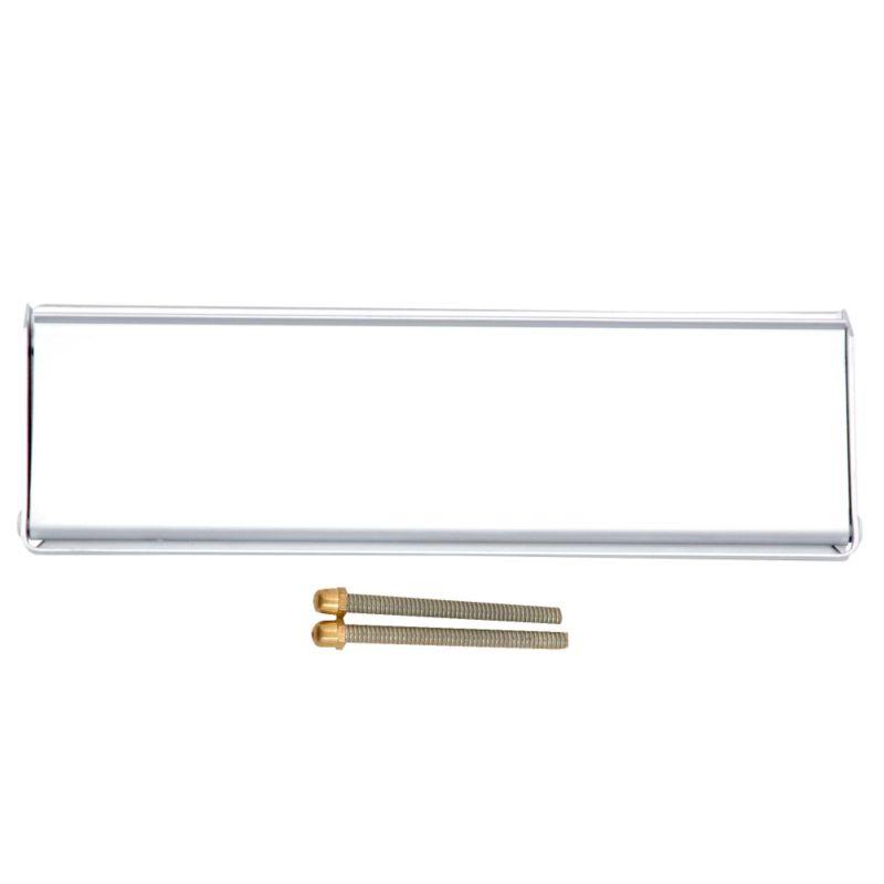 BampQ Internal Letterplate Flap Silver Coloured