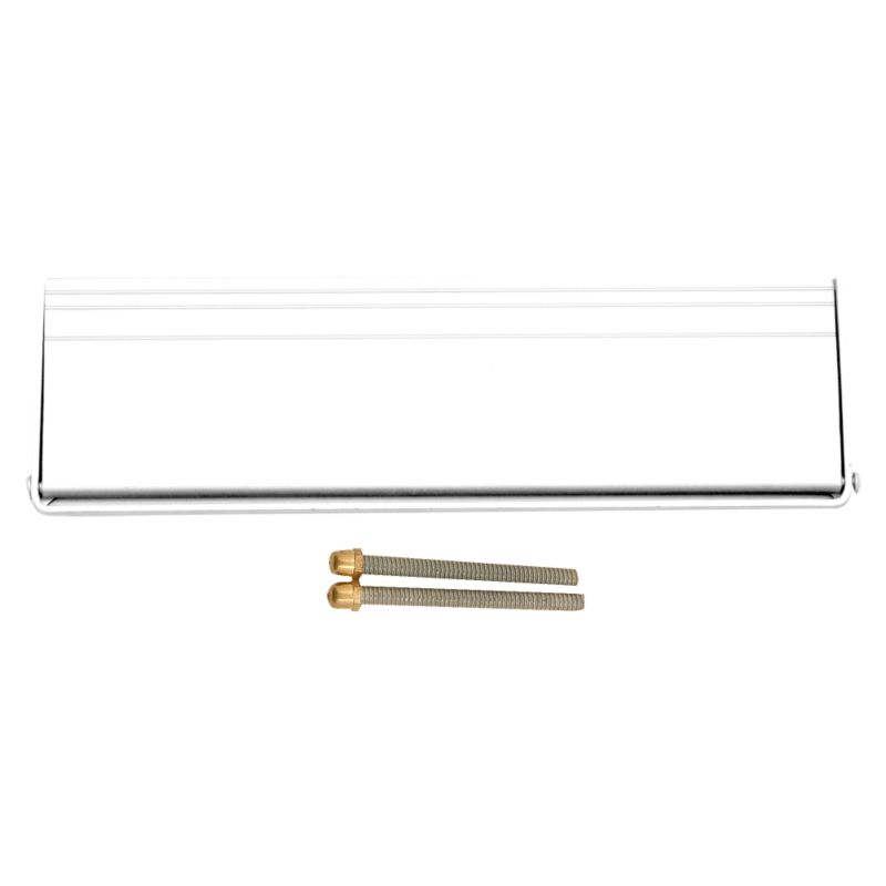 BampQ Letter Plate White