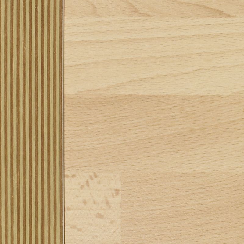 it Kitchens Laminate Worktop Beech Block ABS 3000mm