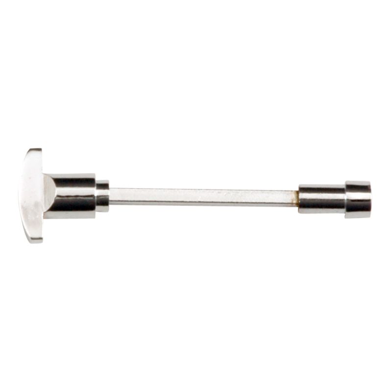 BandQ Bathroom Snib Bar Polished Chrome Coloured