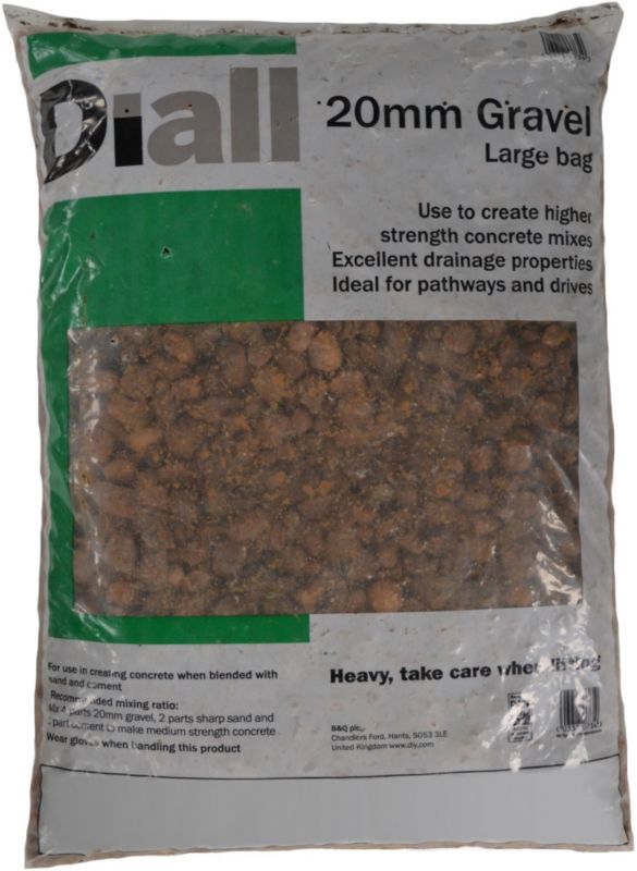 BandQ Gravel Natural 20mm
