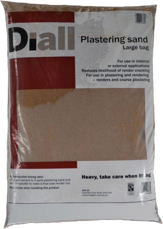 BandQ Plastering Sand Natural Large Bag