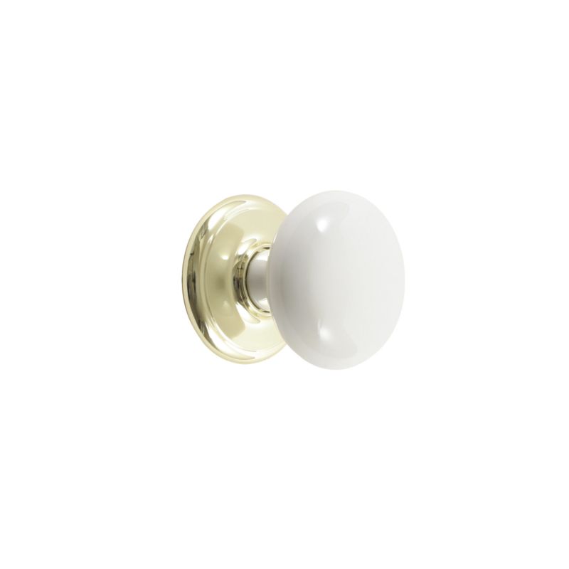 BandQ Wardrobe Knob White