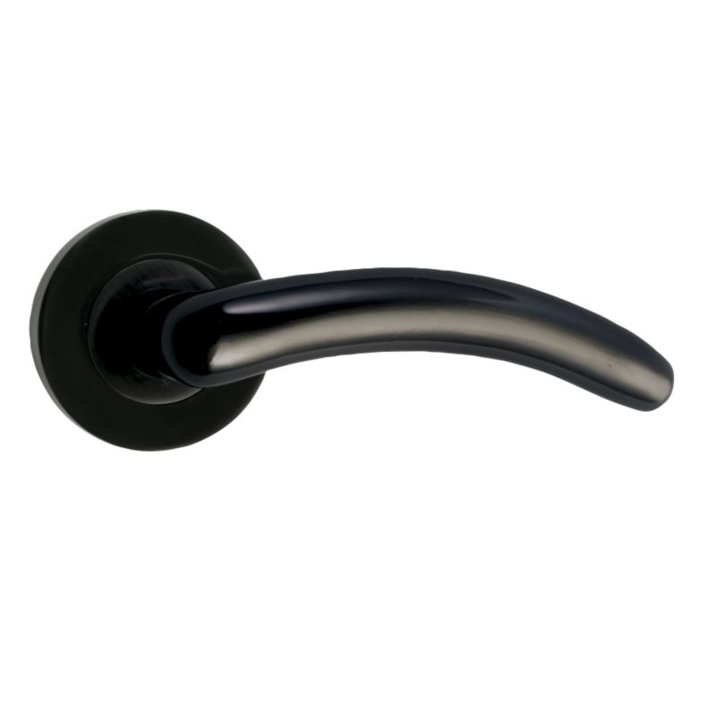 BandQ Select Round Rose Handles Black Iridium