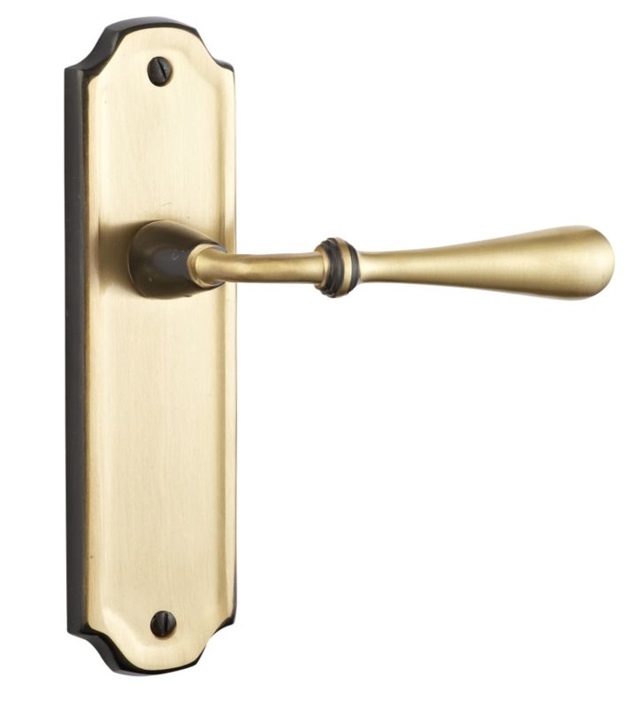 BandQ Select Door Handles Antique Brass Effect