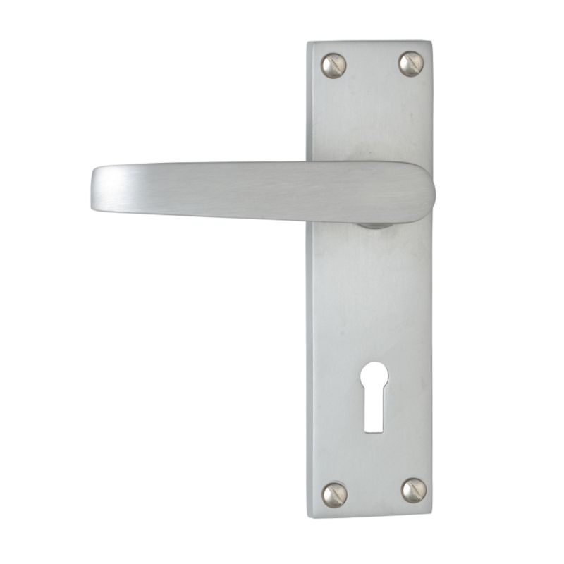 BandQ Core Handle for Lock Nickel Coloured