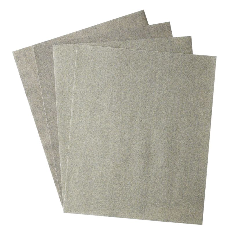 B&Q Aluminium Oxide Sandpaper Pack Of 4 Fine