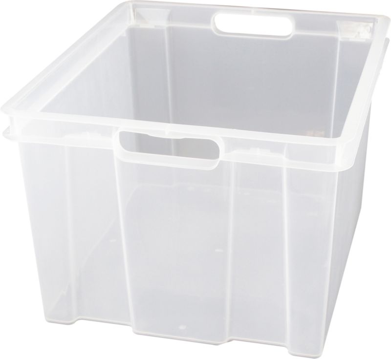 BandQ Form Medium Stacker Clear