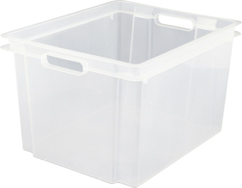 BandQ Form Large Stacker Clear
