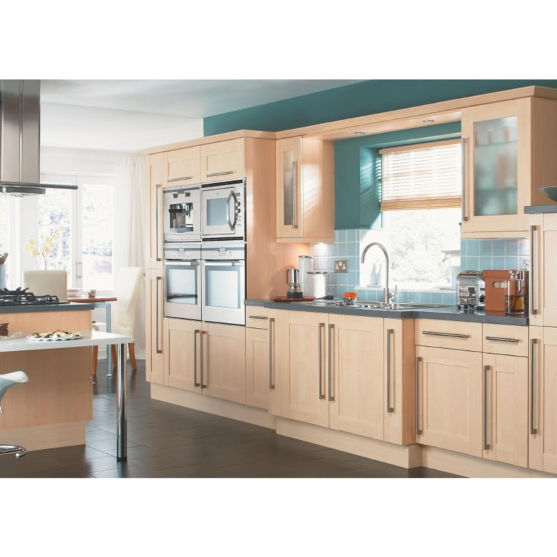 Alternative image for it Kitchens Contemporary Maple Style Pack N Full Height Door 400mm