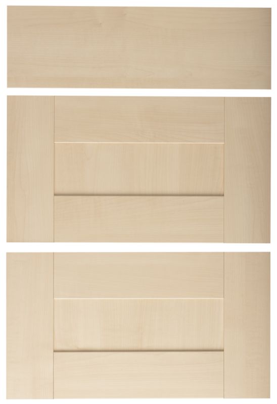 it Kitchens Contemporary Maple Style Pack C Drawer Fronts 500mm