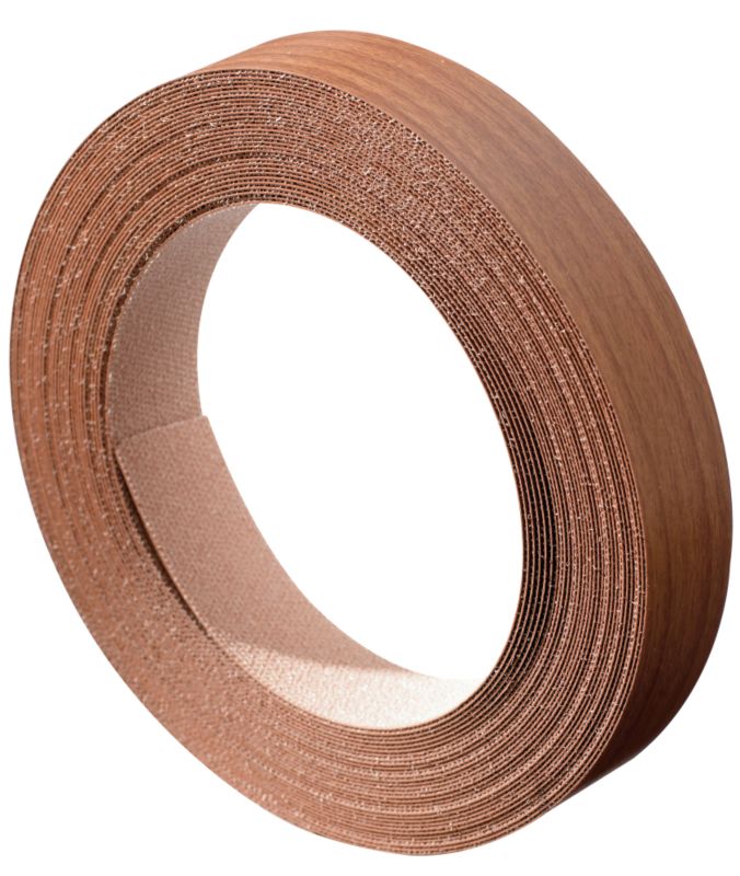 it Kitchens Shaker Edging Tape Walnut Style (L)10m x (W)21mm