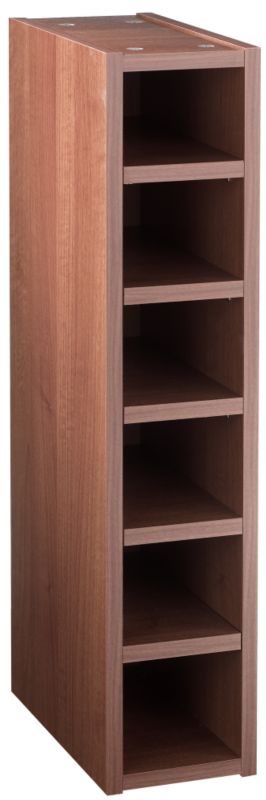 it Kitchens Walnut Style Shaker Wine Rack