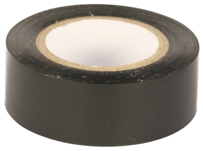 BandQ Electrical Tape BQ76 Black W 19mm x L 10m