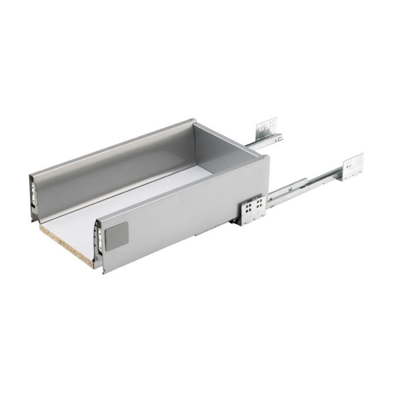 Prestige Soft Close Drawer Pack Silver Effect (L)300mm