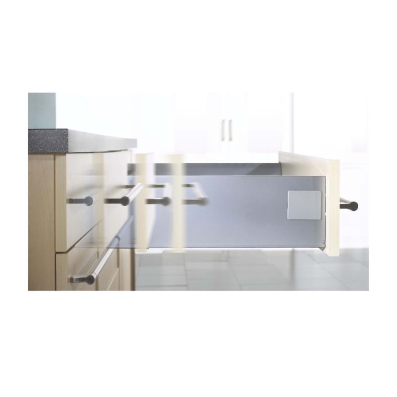 Alternative image for IT Kitchens Prestige Soft Close Drawer Pack Silver Effect (L)800mm 3 Drawer Pack
