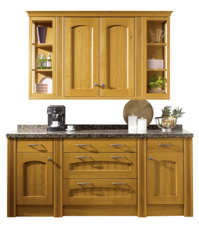 Select Kitchens Multi Drawer Base Unit Oak 800mm