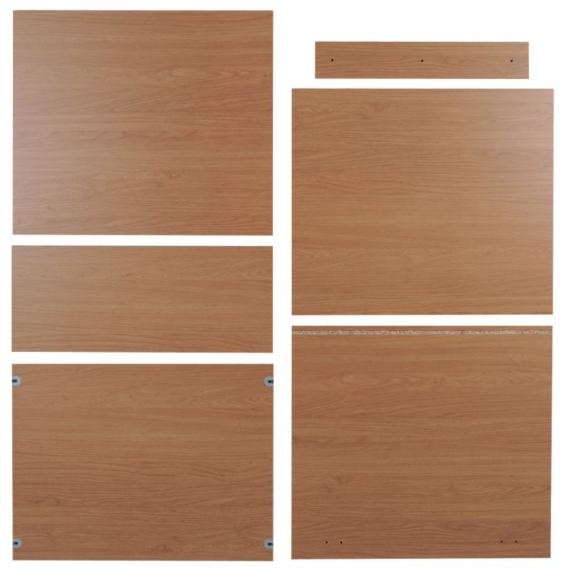 Cooke & Lewis Appliance Shelf Pack Oak 600mm