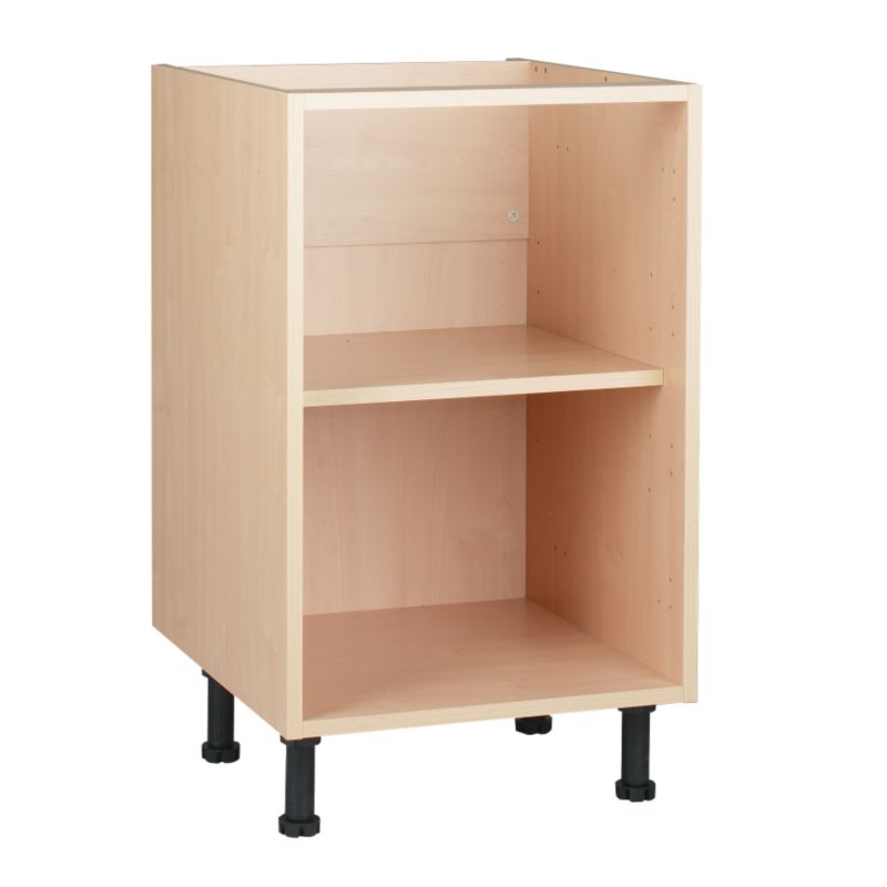 Cooke and Lewis Kitchens Cooke and Lewis Open Base Unit Birch 500mm