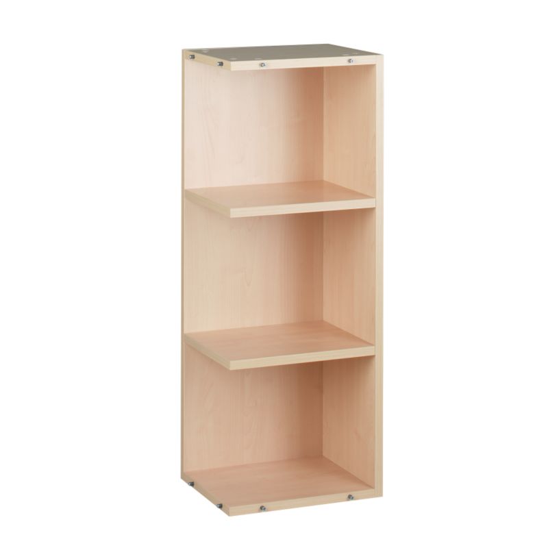 Cooke and Lewis Tall Open End Wall Unit Birch 300mm