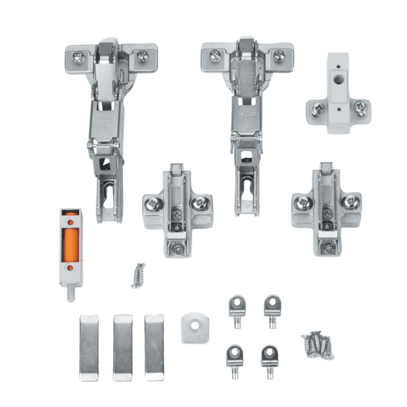 Cooke and Lewis Kitchens Hinge Pack F Diagonal Corner Inset Door