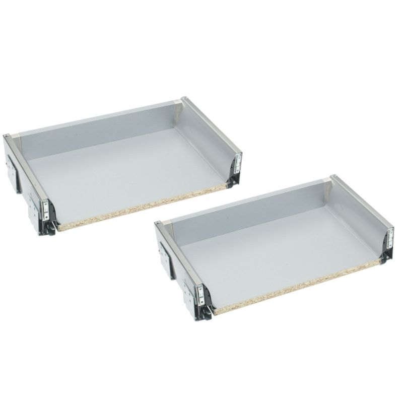 Cooke and Lewis Kitchens Cooke and Lewis Lay-On Dresser Drawer Boxes (Set Of 2) (D)500mm