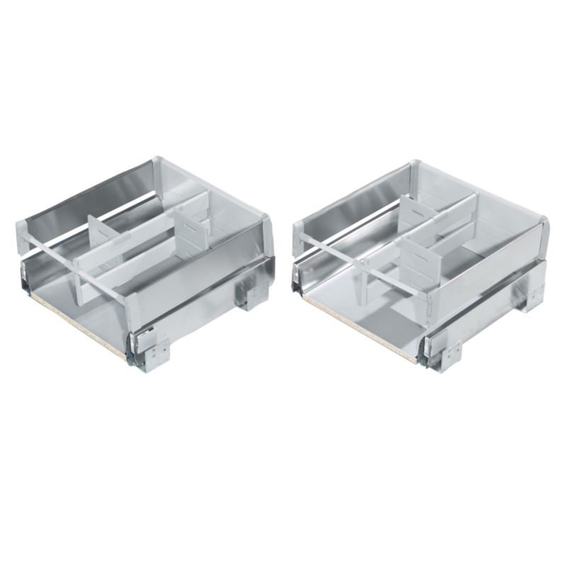 Cooke and Lewis Kitchens Cooke and Lewis Inset Pan Drawer Boxes (Pair) (D)500mm