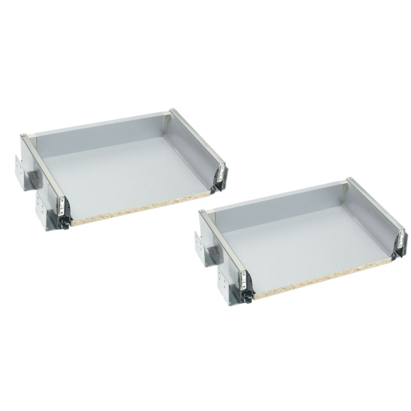Cooke and Lewis Kitchens Cooke and Lewis Inset Dresser Drawer Boxes (Set Of 2) (D)500mm