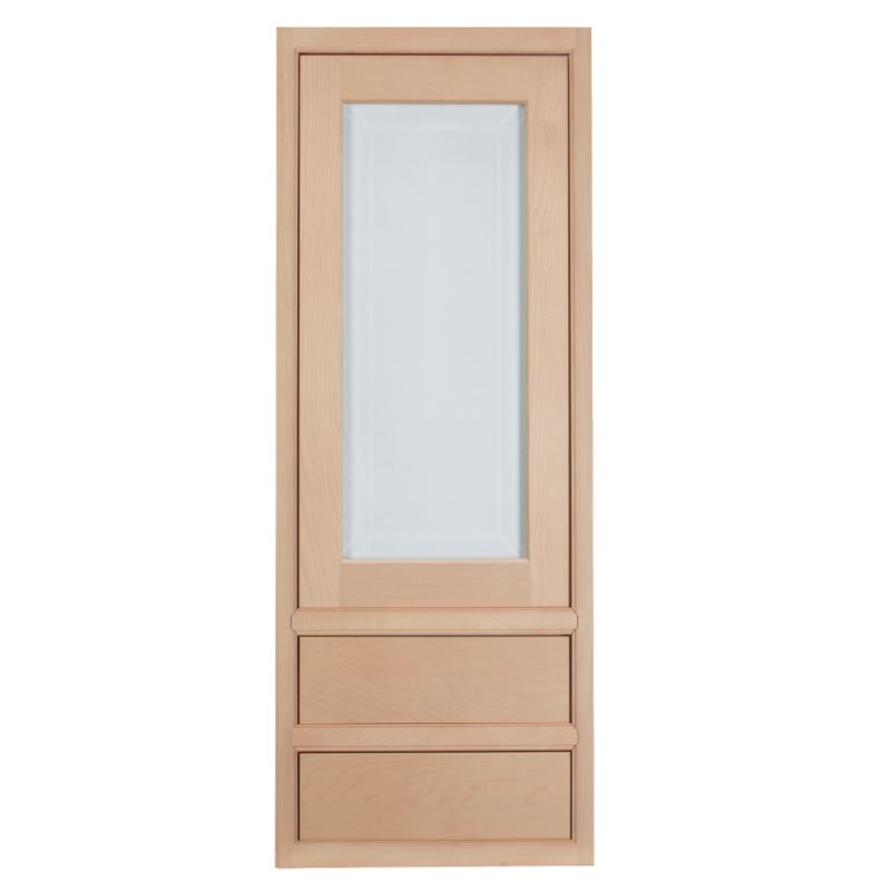 Cooke and Lewis Kitchens Cooke and Lewis Gosford Pack W1 Tall Glazed Door and Drawers 500mm