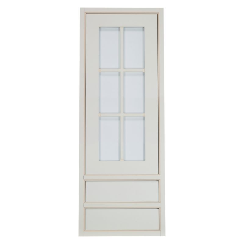 Cooke and Lewis Woburn Pack W1 Tall Glazed Door and Drawers 500mm