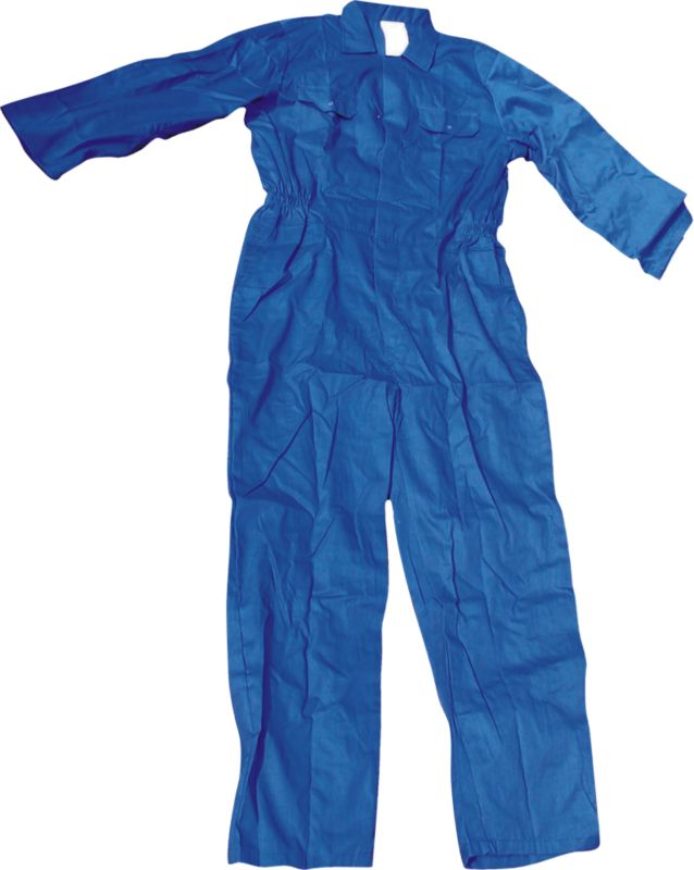 BampQ Heavy Duty Overalls Blue Extra Large