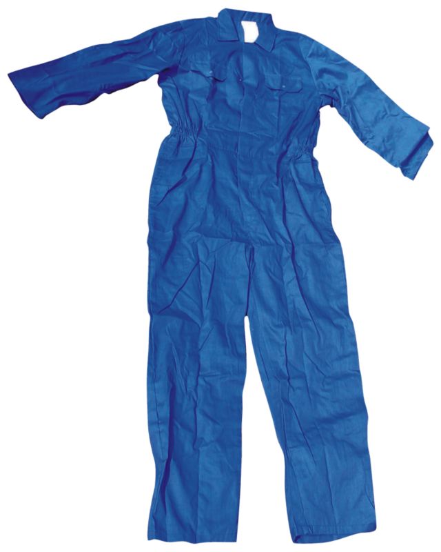 BampQ Heavy Duty Overalls Blue Large