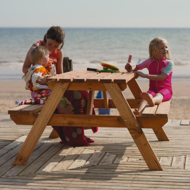 B&Q Oxford Heavy Duty A-Frame Bench Brown �66