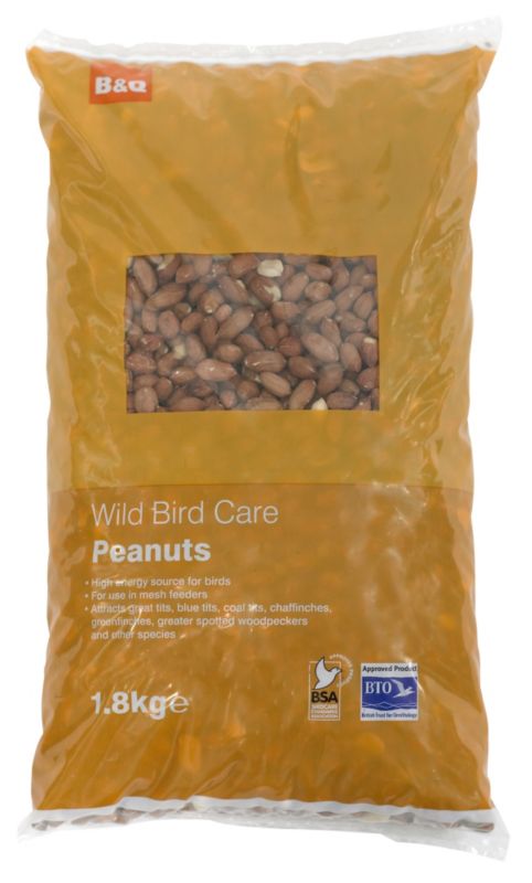 BandQ Peanuts For Wild Bird 18Kg
