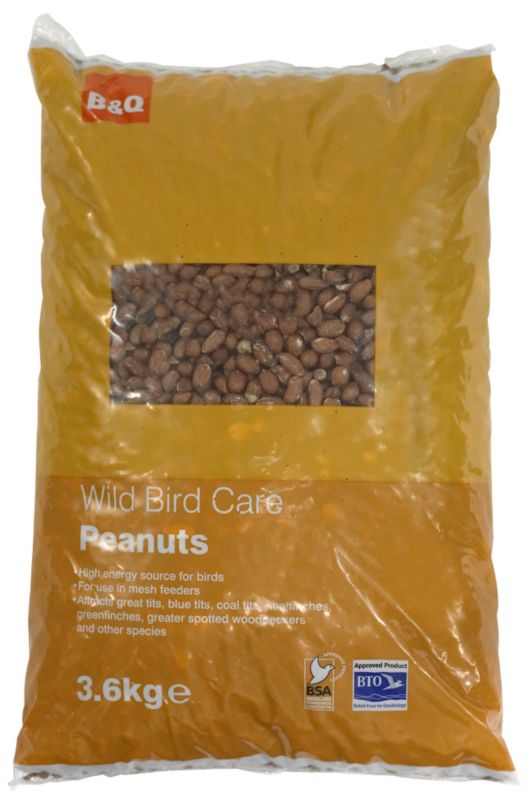 BandQ Peanuts For Wild Birds 36Kg
