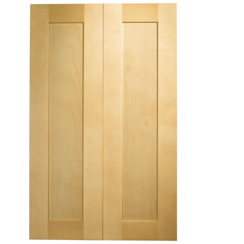 Cooke and Lewis Birch Veneer Shaker Pack V Doors Pack of 2 300mm