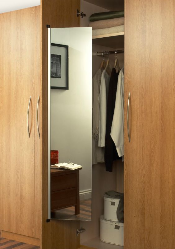 Alternative image for Door Mounted Swing Mirror