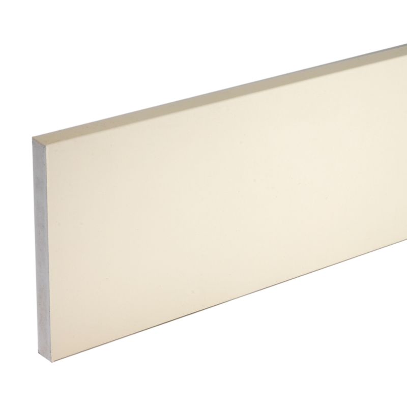 Cooke and Lewis Kitchens Cooke and Lewis Radcliffe Plinth White 2.4m