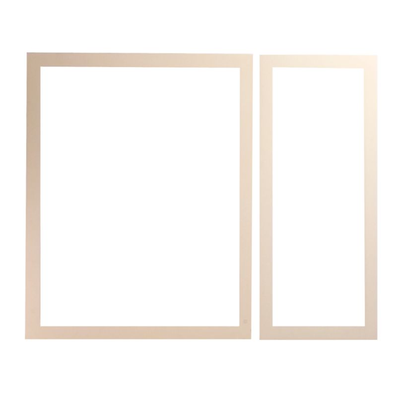 Select Kitchens Radcliffe Open End Base Door White 570mm